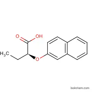 Molecular Structure of 7668-56-6 ((2S)-2-(naphthalen-2-yloxy)butanoic acid)