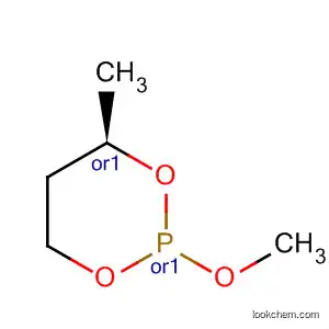 Molecular Structure of 7735-81-1 (1,3,2-Dioxaphosphorinane, 2-methoxy-4-methyl-, trans-)