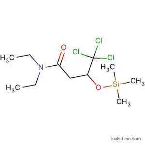 4,4,4-Trichloro-N,N-diethyl-3-[(trimethylsilyl)oxy]butanamide