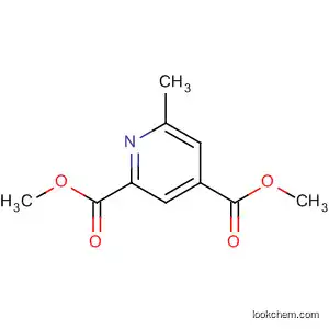 Molecular Structure of 80721-35-3 (2,4-Pyridinedicarboxylic acid, 6-methyl-, dimethyl ester)