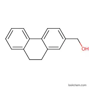 Molecular Structure of 89988-18-1 (2-Phenanthrenemethanol, 9,10-dihydro-)