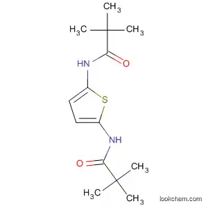 Molecular Structure of 90069-85-5 (Propanamide, N,N'-3,4-thiophenediylbis[2,2-dimethyl-)