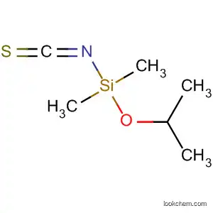 Molecular Structure of 90101-25-0 (Silane, isothiocyanatodimethyl(1-methylethoxy)-)