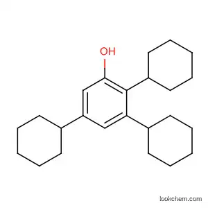 Molecular Structure of 90104-76-0 (2,3,5-tricyclohexylphenol)