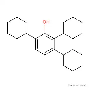 Molecular Structure of 90105-87-6 (2,3,6-tricyclohexylphenol)