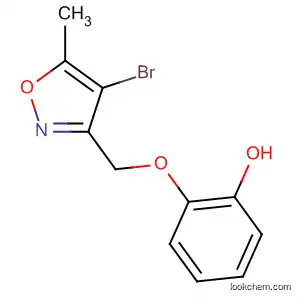 Molecular Structure of 90288-57-6 (Phenol, 2-[(4-bromo-5-methyl-3-isoxazolyl)methoxy]-)