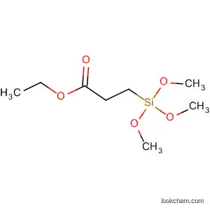 Molecular Structure of 105923-29-3 (Propanoic acid, 3-(trimethoxysilyl)-, ethyl ester)