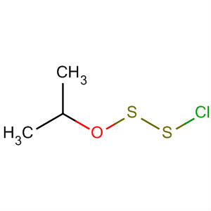 Molecular Structure of 128958-11-2 (Disulfide, chloro 1-methylethoxy)