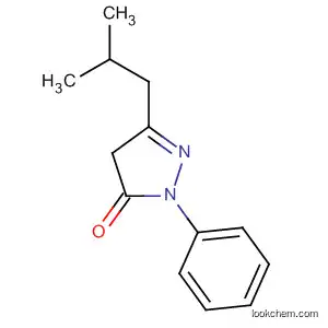Molecular Structure of 13051-47-3 (3-isobutyl-1-phenyl-1H-pyrazol-5-ol)