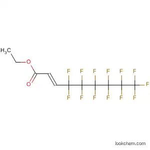Molecular Structure of 139877-97-7 (2-Nonenoic acid, 4,4,5,5,6,6,7,7,8,8,9,9,9-tridecafluoro-, ethyl ester,
(E)-)