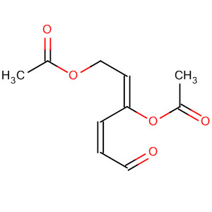 Molecular Structure of 139904-94-2 (2,4-Hexadienal, 4,6-bis(acetyloxy)-, (Z,E)-)