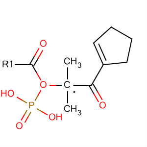Molecular Structure of 139930-58-8 (Phosphonic acid, [2-(1-cyclopenten-1-yl)-2-oxoethyl]-, dimethyl ester)
