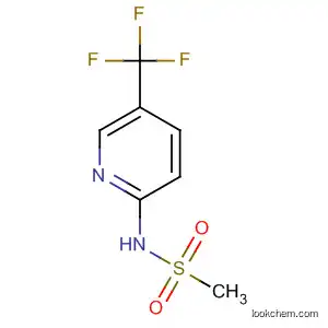 Molecular Structure of 141284-83-5 (Methanesulfonamide, N-[5-(trifluoromethyl)-2-pyridinyl]-)