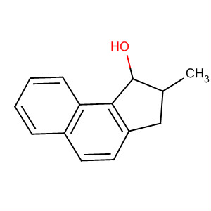 Molecular Structure of 163801-85-2 (1H-Benz[e]inden-1-ol, 2,3-dihydro-2-methyl-)