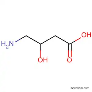 Molecular Structure of 352-21-6 (DL-4-Amino-3-hydroxybutyric acid)