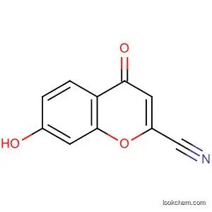 4H-1-Benzopyran-2-carbonitrile, 7-hydroxy-4-oxo-