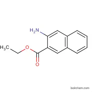 Molecular Structure of 5959-54-6 (2-Naphthalenecarboxylic acid, 3-amino-, ethyl ester)