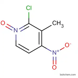 Molecular Structure of 60323-95-7 (2-Chloro-3-methyl-4-nitropyridine 1-oxide)