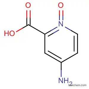 Molecular Structure of 72960-93-1 (2-Pyridinecarboxylic acid, 4-amino-, 1-oxide)