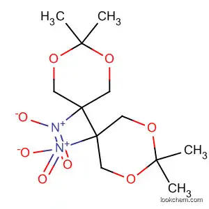 Molecular Structure of 85690-40-0 (5,5'-Bi-1,3-dioxane, 2,2,2',2'-tetramethyl-5,5'-dinitro-)