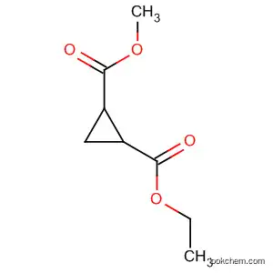 Molecular Structure of 878-14-8 (1,2-Cyclopropanedicarboxylic acid, ethyl methyl ester)