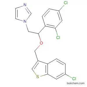 1H-Imidazole,
1-[2-[(6-chlorobenzo[b]thien-3-yl)methoxy]-2-(2,4-dichlorophenyl)ethyl]-