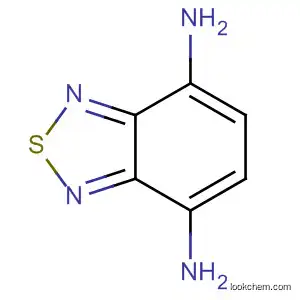 Molecular Structure of 19951-39-4 (2,1,3-Benzothiadiazole-4,7-diamine)