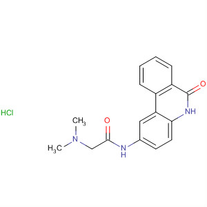 PJ34HCl;Acetamide,N-(5,6-dihydro-6-oxo-2-phenanthridinyl)-2-(dimethylamino)-,hydrochloride(1:1)