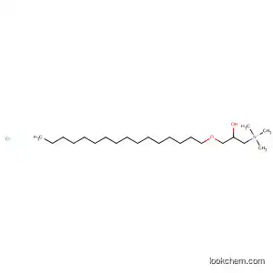 Molecular Structure of 4297-31-8 (3-(hexadecyloxy)-2-hydroxy-N,N,N-trimethylpropan-1-aminium chloride)