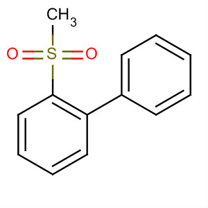 Molecular Structure of 104085-97-4 (1,1'-Biphenyl, 2-(methylsulfonyl)-)