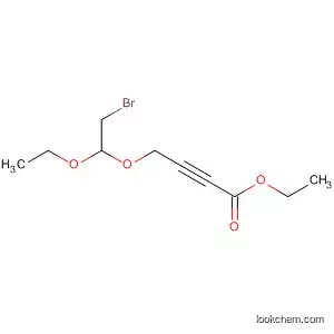 2-Butynoic acid, 4-(2-bromo-1-ethoxyethoxy)-, ethyl ester
