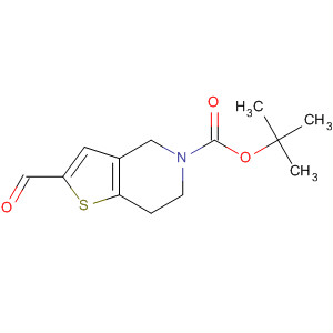 Thieno[3,2-c]pyridine-5(4H)-carboxylic acid, 2-formyl-6,7-dihydro-,
1,1-dimethylethyl ester(165947-55-7)