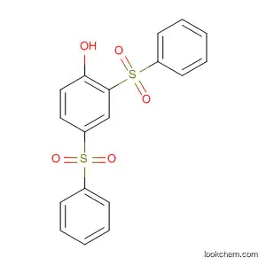 Molecular Structure of 177325-75-6 (2,4-Bis(phenylsulfonyl)phenol)