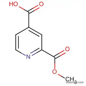 Molecular Structure of 24195-10-6 (2,4-Pyridinedicarboxylic acid, 2-methyl ester)