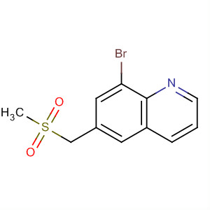 8-bromo-6-[(methylsulfonyl)methyl]Quinoline