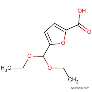 Molecular Structure of 600158-69-8 (2-Furancarboxylic acid, 5-(diethoxymethyl)-)