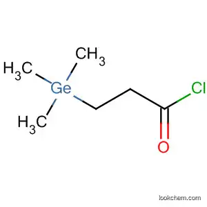 Molecular Structure of 112703-54-5 (Propanoyl chloride, 3-(trimethylgermyl)-)