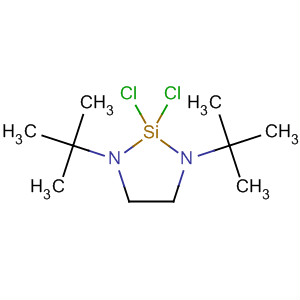 Molecular Structure of 156723-23-8 (1,3-Diaza-2-silacyclopentane, 2,2-dichloro-1,3-bis(1,1-dimethylethyl)-)
