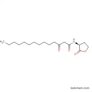 Molecular Structure of 177158-19-9 (N-(3-Oxotetradecanoyl)-L-homoserine  lactone)