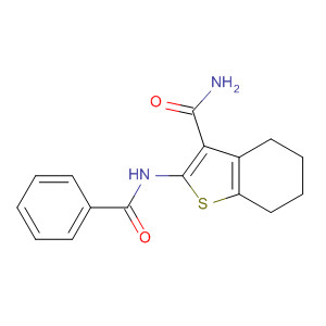 2-(benzoylamino)-4,5,6,7-tetrahydro-1-benzothiophene-3-carboxamide