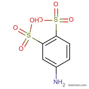 Molecular Structure of 23602-42-8 (1,2-Benzenedisulfonic acid, 4-amino-)