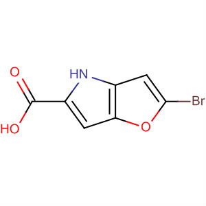 4H-Furo[3,2-b]pyrrole-5-carboxylic acid, 2-bromo-