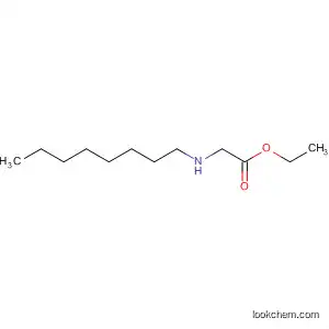Molecular Structure of 33211-77-7 (2-Octylaminoacetic acid ethyl ester)