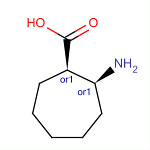 Cycloheptanecarboxylic acid, 2-amino-, (1R,2S)-rel-(42418-83-7)