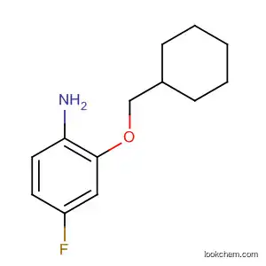 Molecular Structure of 473732-52-4 (2-(cyclohexylmethoxy)-4-fluoroaniline)
