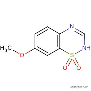 Molecular Structure of 549495-12-7 (2H-1,2,4-Benzothiadiazine, 7-methoxy-, 1,1-dioxide)