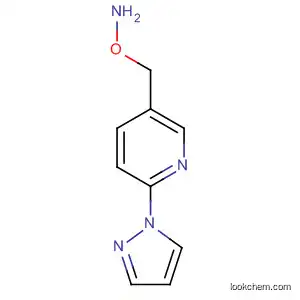 Molecular Structure of 628703-61-7 (5-[(AMinooxy)Methyl]-2-(1H-pyrazol-1-yl)pyridine)