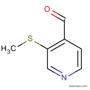 4-Pyridinecarboxaldehyde, 3-(methylthio)- (9CI)