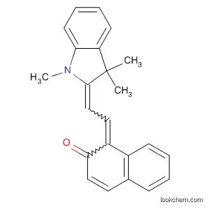 Molecular Structure of 68573-33-1 (2(1H)-Naphthalenone,
1-[(1,3-dihydro-1,3,3-trimethyl-2H-indol-2-ylidene)ethylidene]-)