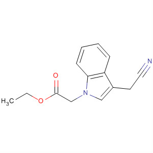 3-cyanomethylindole-N-acetic acid ethyl ester